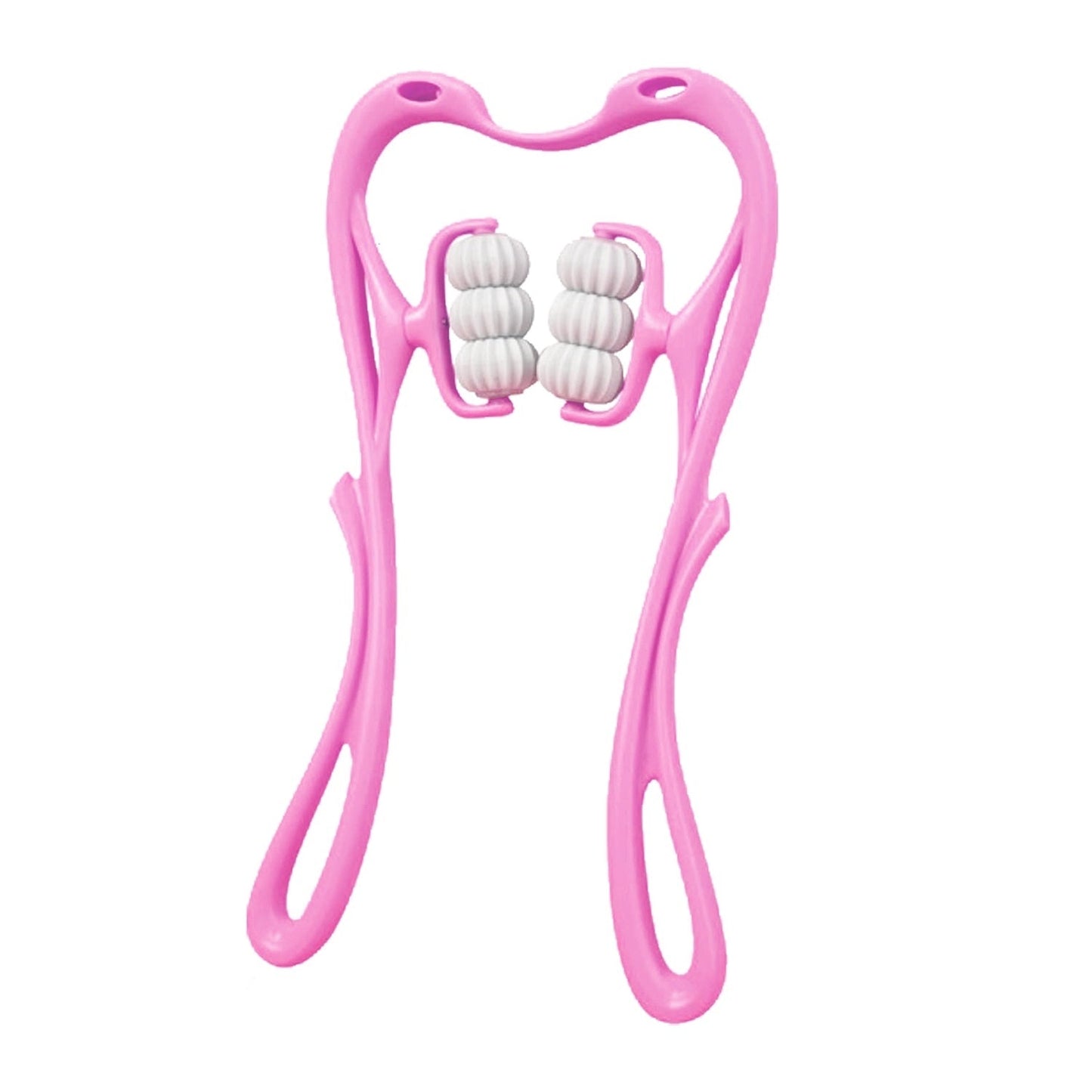 360° Rotatable Neck Roller Massager – 6-Ball Pain Relief