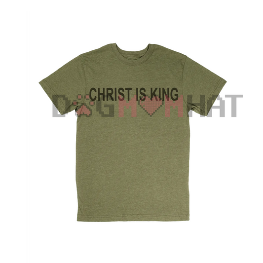 “Christ Is King” Unisex Christian Tee – Faith Apparel