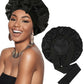 Double-layer Ribbon Round Hair Protectant Bow Hair Care Cap
