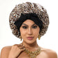 Double-layer Ribbon Round Hair Protectant Bow Hair Care Cap