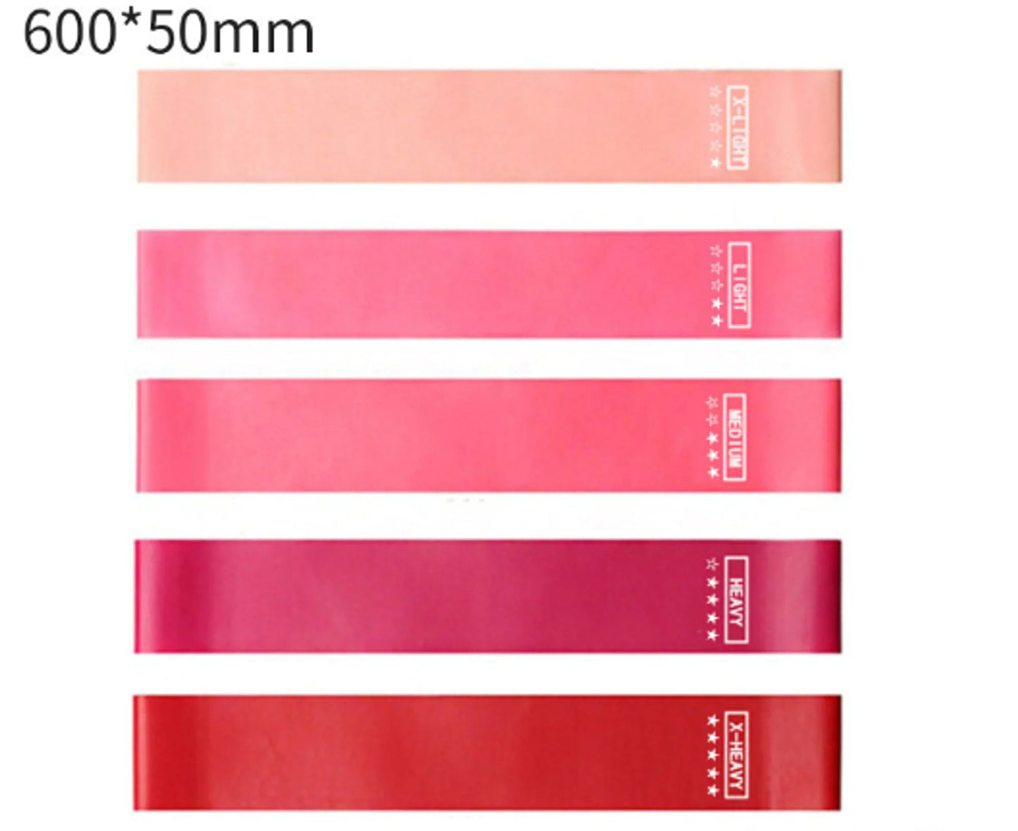 Elastic Resistance Bands – Home & Gym Fitness