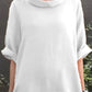 Full Size Casual Loose Fit Round Neck Midi Dress Plus Size