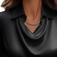 Full Size Collared Neck Long Sleeve Blouse Plus Size