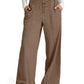 Full Size Drawstring Relaxed Fit Wide Leg Pants Plus Size