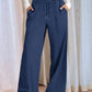 Full Size Drawstring Relaxed Fit Wide Leg Pants Plus Size
