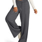 Full Size Drawstring Relaxed Fit Wide Leg Pants Plus Size