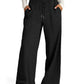 Full Size Drawstring Relaxed Fit Wide Leg Pants Plus Size