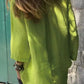 Full Size Round Neck Relaxed Fit Blouse Plus Size