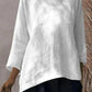 Full Size Round Neck Relaxed Fit Blouse Plus Size