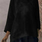 Full Size Round Neck Relaxed Fit Blouse Plus Size