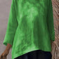 Full Size Round Neck Relaxed Fit Blouse Plus Size