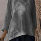 Full Size Round Neck Relaxed Fit Blouse Plus Size