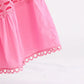 Lace Button Up Long Sleeve Top and Skirt Set