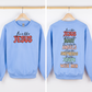 “Love Like Jesus” Christian Christmas Sweatshirt – Front & Back