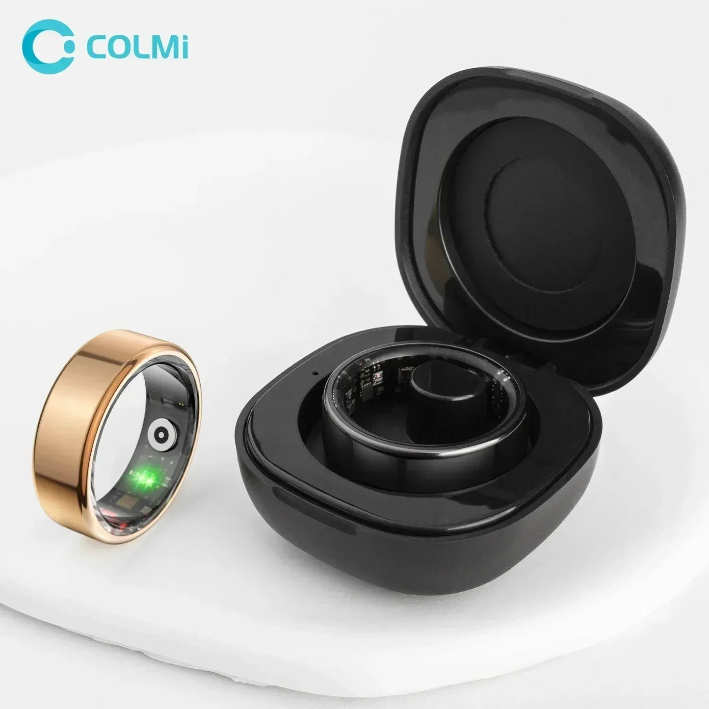 2024 COLMI R02 Smart Ring – Health Monitor & 5ATM Waterproof