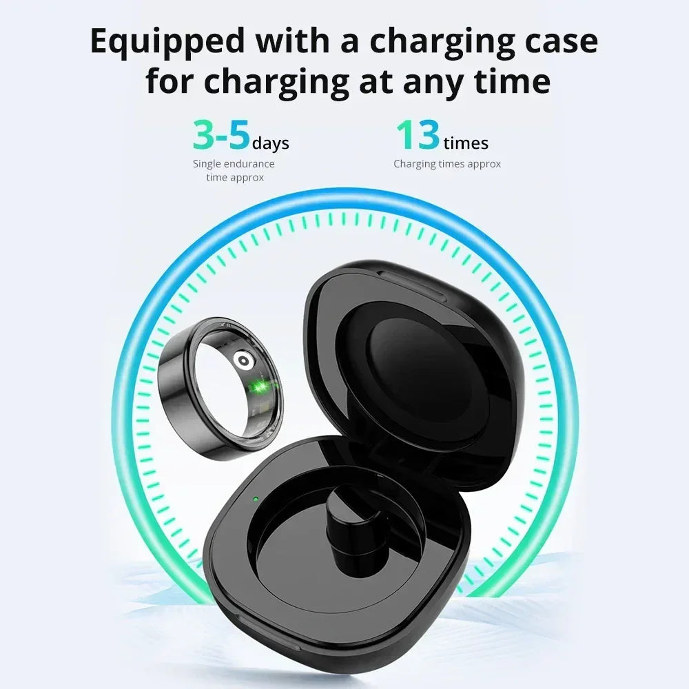 2024 COLMI R02 Smart Ring – Health Monitor & 5ATM Waterproof