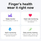 2024 COLMI R02 Smart Ring – Health Monitor & 5ATM Waterproof