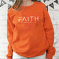 Trendy Faith Sweatshirt – Bible Verse Christian Apparel