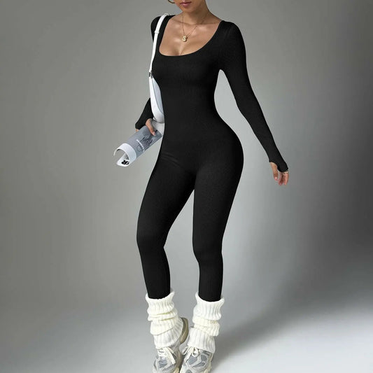 Women's  Long Sleeve Quick-drying Tight Fitness Yoga Clothes
