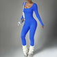 Women's  Long Sleeve Quick-drying Tight Fitness Yoga Clothes