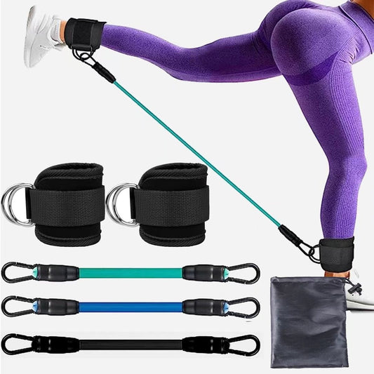Ankle Strap Resistance Bands – Hip & Leg Strength Training