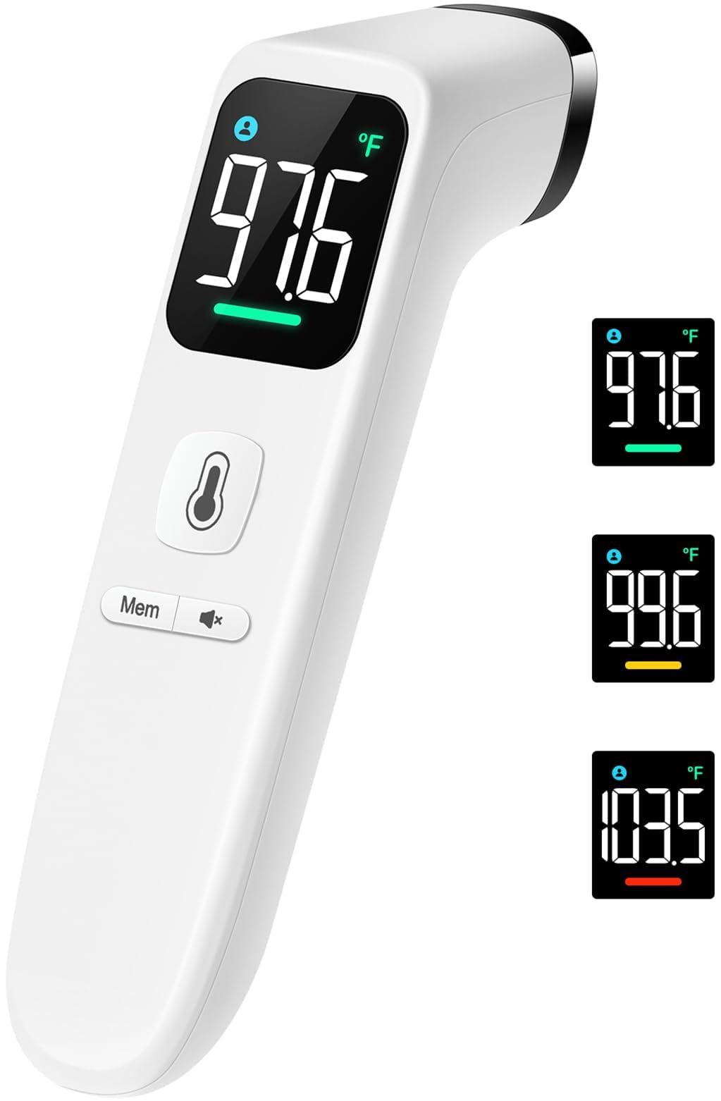 No-Touch Digital Forehead Thermometer – Adults & Kids