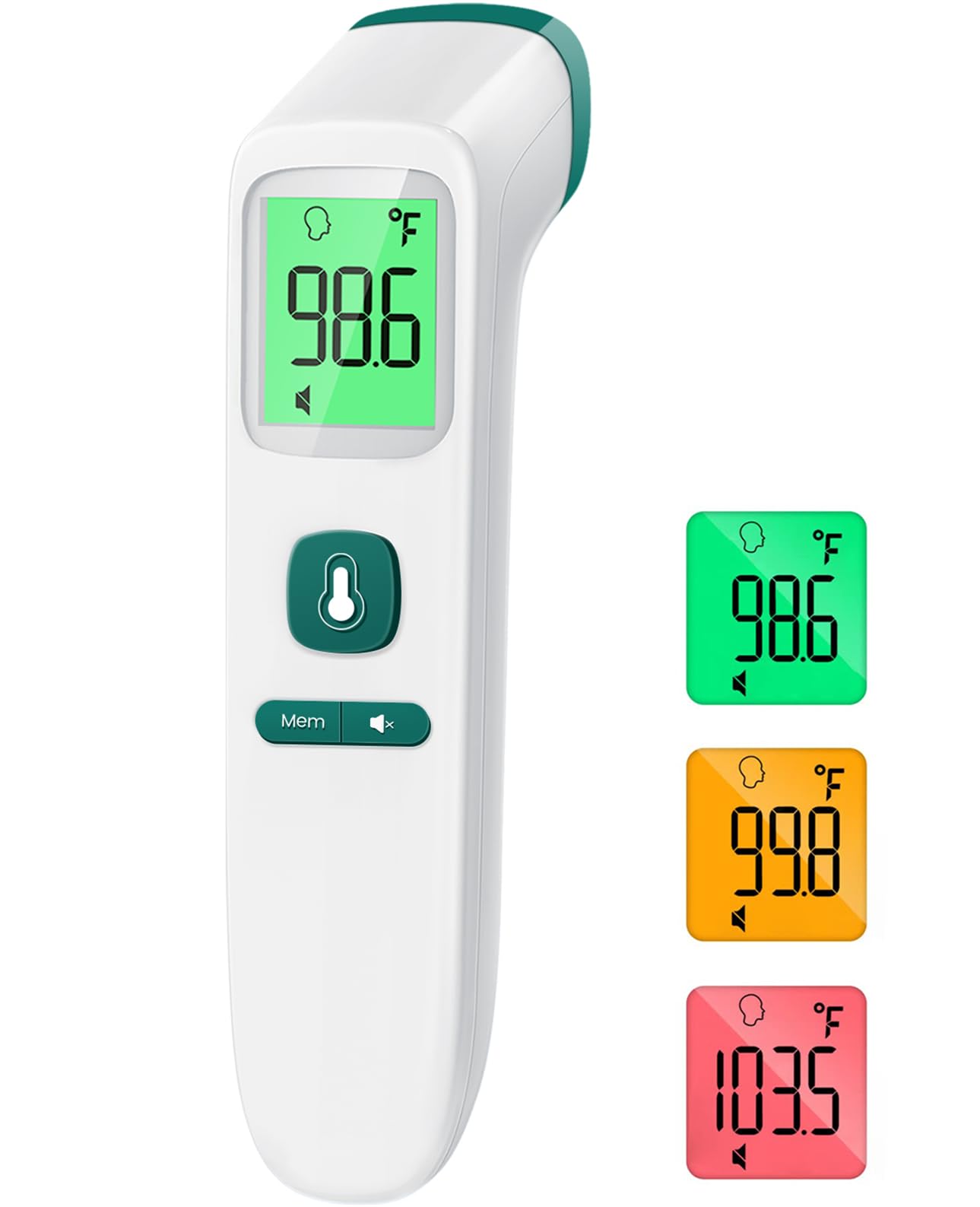 No-Touch Digital Forehead Thermometer – Adults & Kids