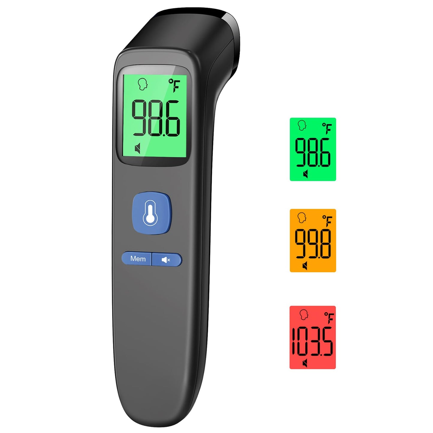 No-Touch Digital Forehead Thermometer – Adults & Kids