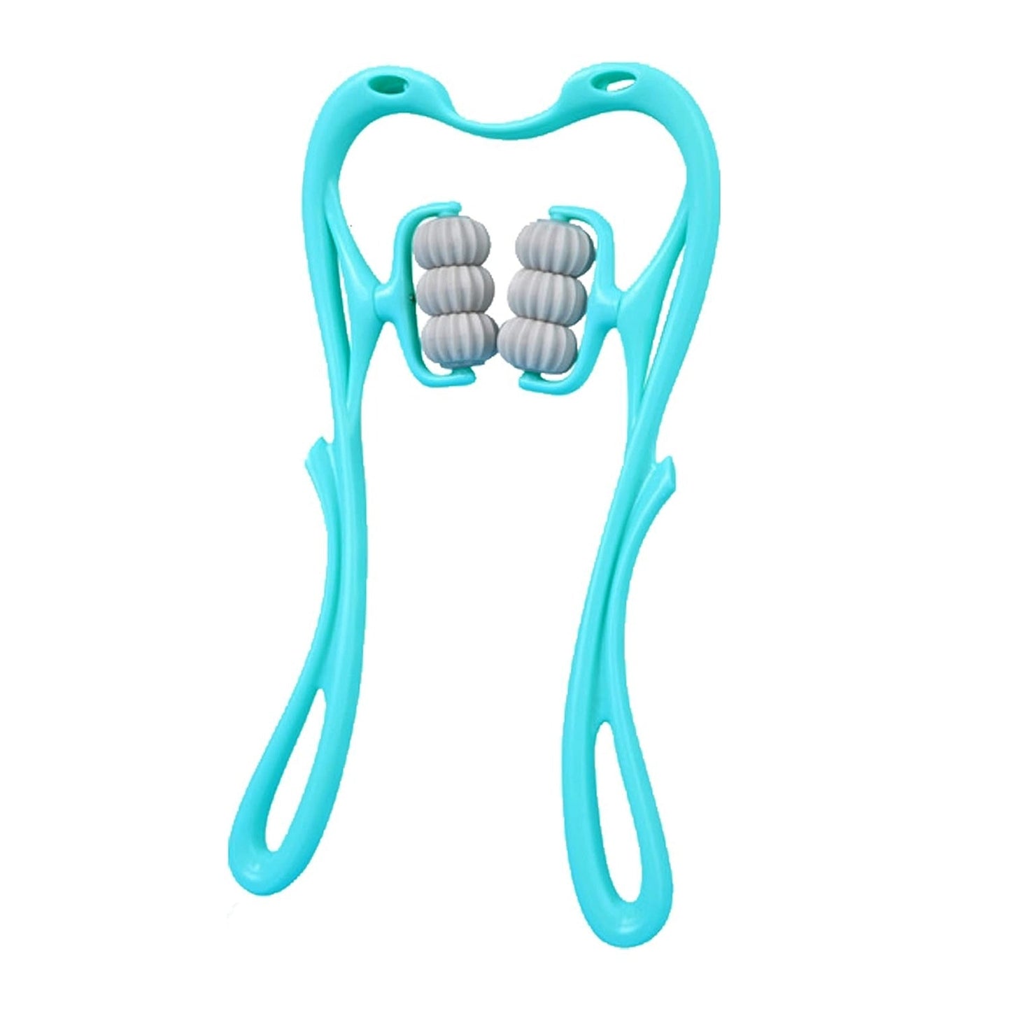 360° Rotatable Neck Roller Massager – 6-Ball Pain Relief
