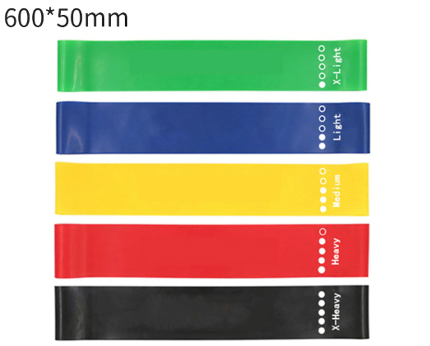 Elastic Resistance Bands – Home & Gym Fitness