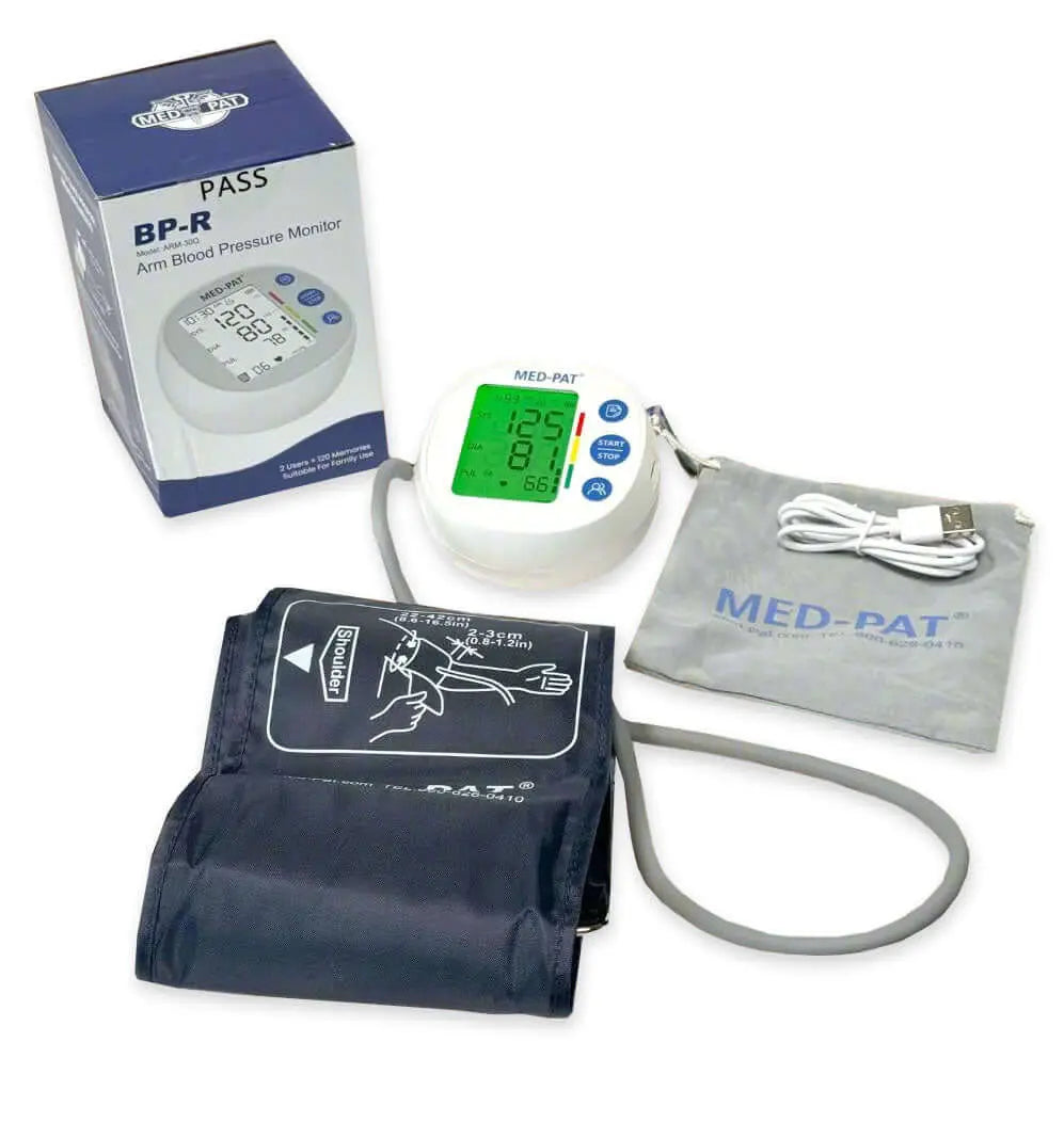 Med-Pat BP-R Round Automatic Blood Pressure Monitor