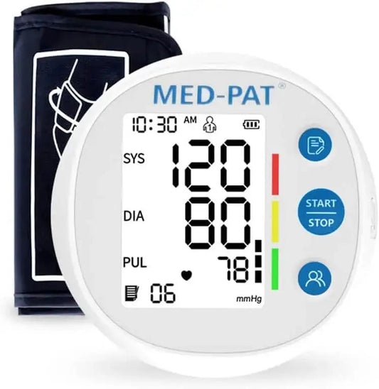 Med-Pat BP-R Round Automatic Blood Pressure Monitor