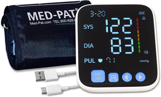 Med-Pat BP-S Arm Blood Pressure Monitor – Home Use
