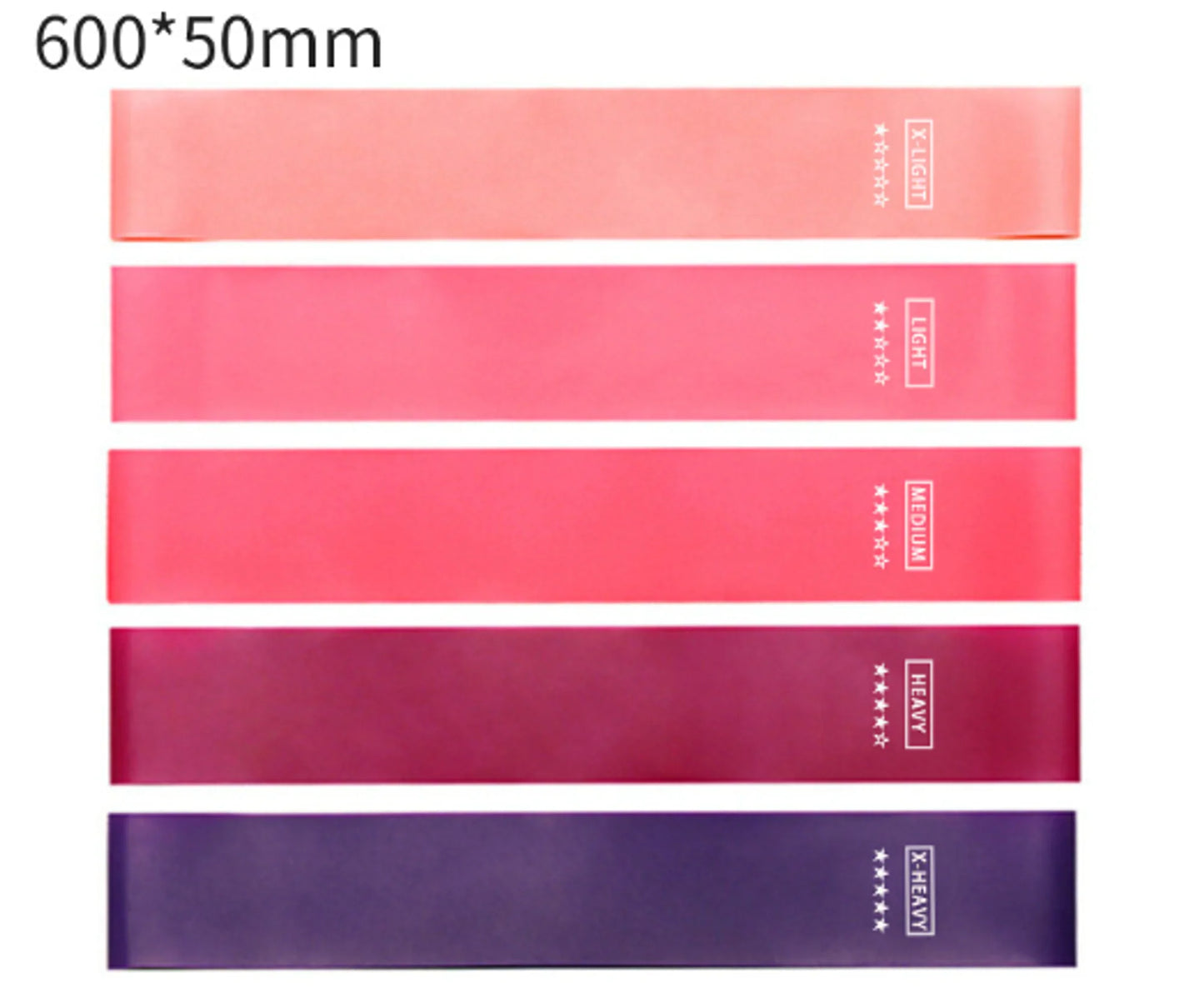 Elastic Resistance Bands – Home & Gym Fitness